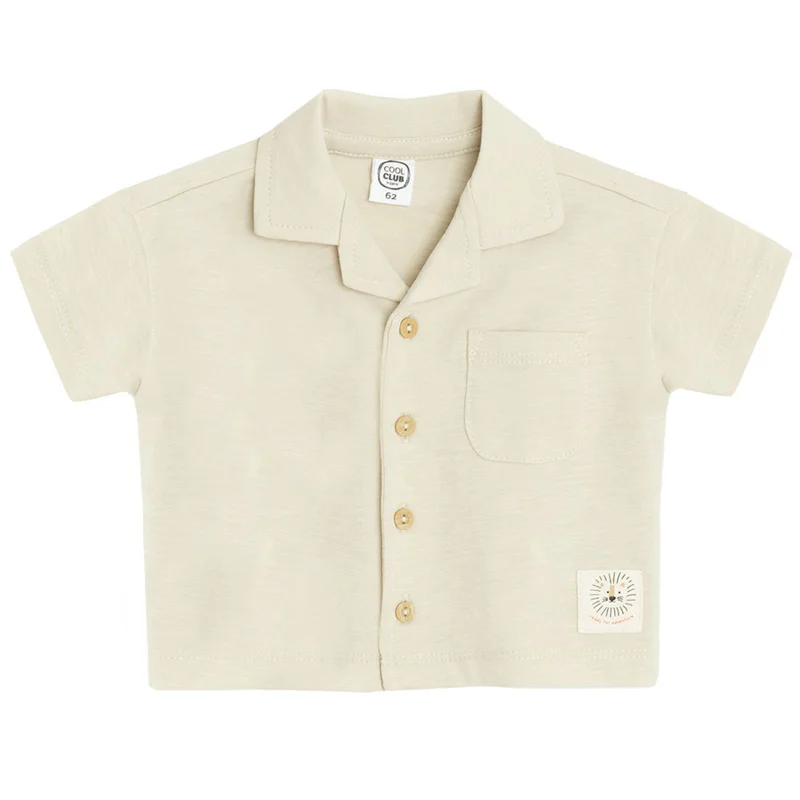 Cool Club by SMYK BEIGE COTTON CLOTHING SET